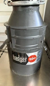 Insinkerator Continuous Feed Garbage Disposal Black BADGER 500-1 - Picture 1 of 11