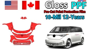 PreCut PPF Paint Protection Film For Volkswagen ID Buzz Cargo 2023-2025 - Picture 1 of 12