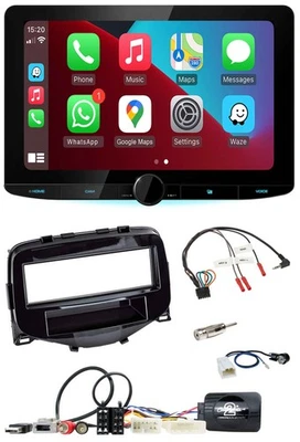 Kenwood Lenkrad USB DAB Bluetooth Autoradio für Toyota Aygo 2014-2021 - Bild 1 von 4