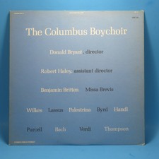 THE COLUMBUS BOY CHOIR DIRECTED BY DONALD BRYANT LP CBC 1S