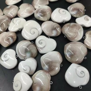 300pcs Shiva eye shell heart shaped ethnic fashion pendant DIY Jewelry Making - Picture 1 of 4