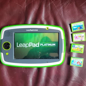 LeapFrog LeapPad Platinum 7" Kids Game Touch Tablet Green - #20250522642 - Picture 1 of 2