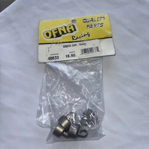 VINTAGE OFNA 40633 SHOCK CAP 13MM (4) OFN40633 NIP - Picture 1 of 2