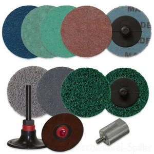 Klingspor QRC Schleifscheibe Vliesscheibe Stützteller Quick Change Discs Adapter - Bild 1 von 13