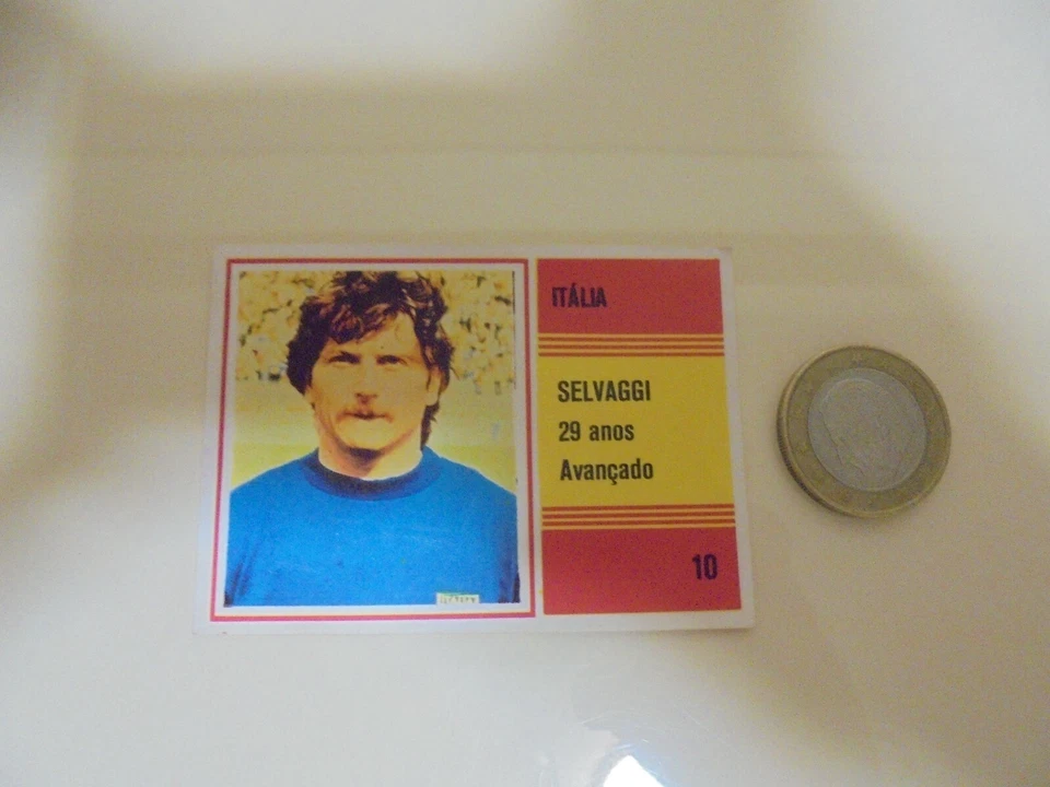 Adesivo RARO Copa do Mundo Espanha 82 SELVAGGI Seleção Italiana - Imagem 1 de 1