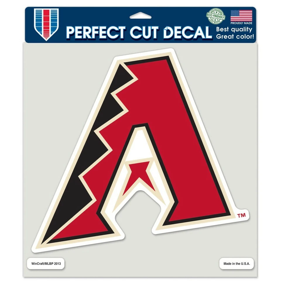 ARIZONA DIAMONDBACKS "A" 8"X8" COLOR DIE CUT DECAL BRAND NEW WINCRAFT - Image 1 of 1