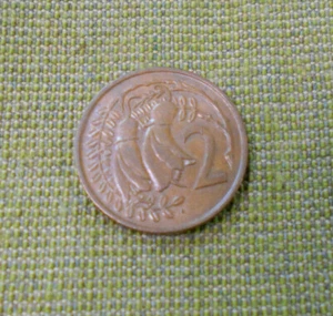 NEW ZEALAND 2 CENT COIN - 1975 - Picture 1 of 1