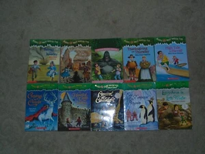 LOT OF TEN MAGIC TREE HOUSE BOOKS - MARY POPE OSBORNE - Picture 1 of 2