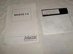 Bridge 4.0 Commodore 64 C-64 Version 5.25 floppy disk - Picture 1 of 2
