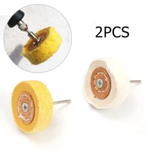 Polishing Wheel 3mm Shank Brush Head Buffing Drill Attachment For Rotary Tool - Picture 1 of 10