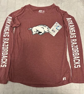 NWT ARKANSAS Razorbacks Med. Long Sleeve - Picture 1 of 3