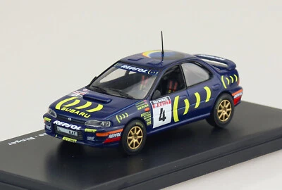 Subaru Impreza Rally 1995 #4 1:43 Salvat IXO Modellauto