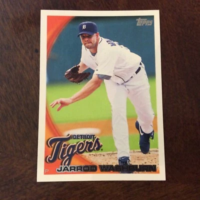 2010 Topps #277 Jarrod Washburn Detroit Tigers - Image 1 of 2