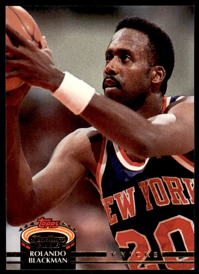 1992-93 Stadium Club Rolando Blackman New York Knicks #226 - Image 1 of 2