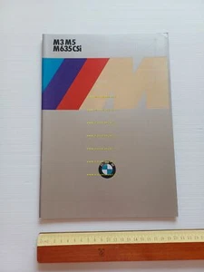 BMW M3 - M5 - M 635 CSi 1985 depliant italiano originale - Picture 1 of 17