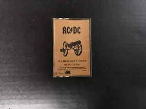 AC/DC 1981 For Those About To Rock We Salute You (Cassette) - Picture 1 of 4
