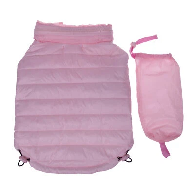 Adjustable Lightweight Folding 'Avalanche' Pet Dog Coat Jacket w/ Built-in Hood - Image 1 of 3