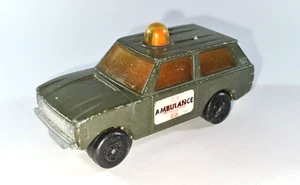 Matchbox Lesney Rolamatics 20 Police Patrol BLACK 5 SPOKE WHEELS Ambulance F1. - Picture 1 of 7