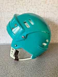Vintage Soviet plastic hockey helmet. USSR - Picture 1 of 16