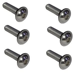 M5 x 20mm A2 Flanged Allen Fairing Screws (x6)- Yamaha Diversion XJ900 - Picture 1 of 1