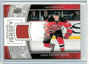 CAMISETA DE ADAM HENRIQUE 2013-14 CUBIERTA SUPERIOR "UD GAME JERSEY" USADA EN JUEGOS - Imagen 1 de 2