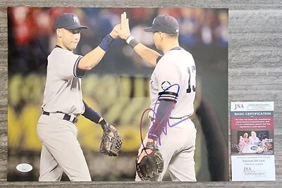 Alex Rodriguez Signed 11x14 Metallic Photo ARod New York Yankees NY LEGEND JSA - Image 1 of 3