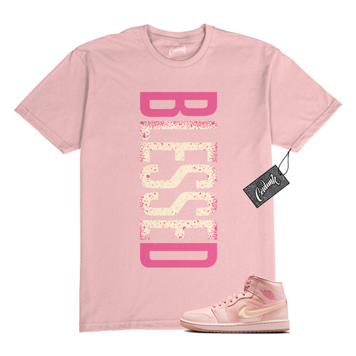 1 T shirt vela San Valentino brevetto corallo lavato sale rosa abbinata VERTBLS