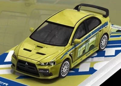 MITSUBISHI Lancer Evo X - Tribute Fast & Furious  - green - Time Micro 1:64 - Immagine 1 di 4