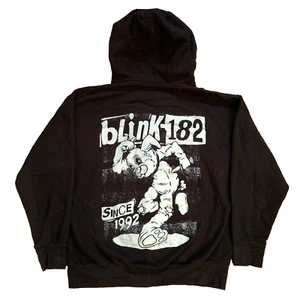 Blink 182 Hoodie Bunny Rabbit Since 1992 Logo Tour Konzert Punk Rock Full Zip L - Bild 1 von 14