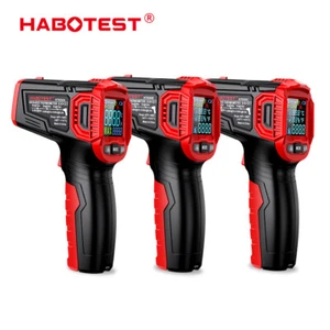 HABOTEST Infrarot Thermometer Berührungsloses Industrielles Temperaturmessgerät - Picture 1 of 21