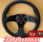 300mm Black Sports Steering Wheel for Citroen Saxo AX ZX Xsara C1 C2 C3 VTS VTI