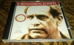 Bhimsen Joshi Vol 3 Concert Recordings of the 1960's Music Today CD 1997 India - Picture 1 of 4
