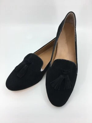 Mocasines de borla negros nuevos para mujer Foto 1 de 4