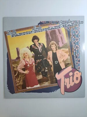 Trio 1987 Vinyl Country Dolly Parton Linda Ronstadt Emmylou Harris   - Image 1 of 4