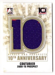 13-14 ITG Sean Couturier /80 Jersey 10th Anniversary Heroes & Prospects 2013