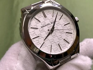 Michael Kors Slim Runway MK3371 Silver Dial 5 Atm S/S Case Women's Quartz Watch - Picture 1 of 17
