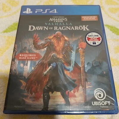 PS4 nuovissimo Assassins Creed Valhalla: Dawn Of Ragnarok solo codice asiatico inglese - Immagine 1 di 4