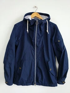UNITED ARROWS Green Label Relaxing navy blue parka hoodie jacket shirt large - Picture 1 of 12