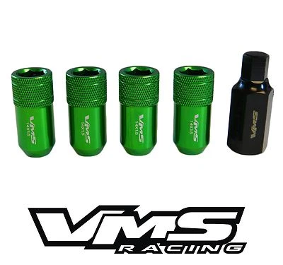 VMS RACING 20 PIEZAS VERDE 42 MM HEXAGONAL AFINADOR RUEDA TUERCAS PARA 03-09 NISSAN 350Z Z33 Foto 1 de 3