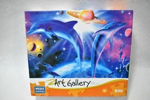 Mega Art Gallery Astral Dolphins Puzzle 500 pcs New  - Picture 1 of 6