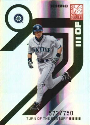 2005 Donruss Elite Turn of the Century #126 Ichiro Suzuki /750 - NM-MT - Image 1 of 2