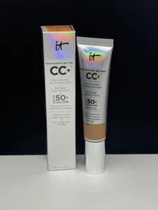 IT cosmetics Your Skin But Better CC+ Full Coverage Cream -1.08oz #Rich NIB - Picture 1 of 6