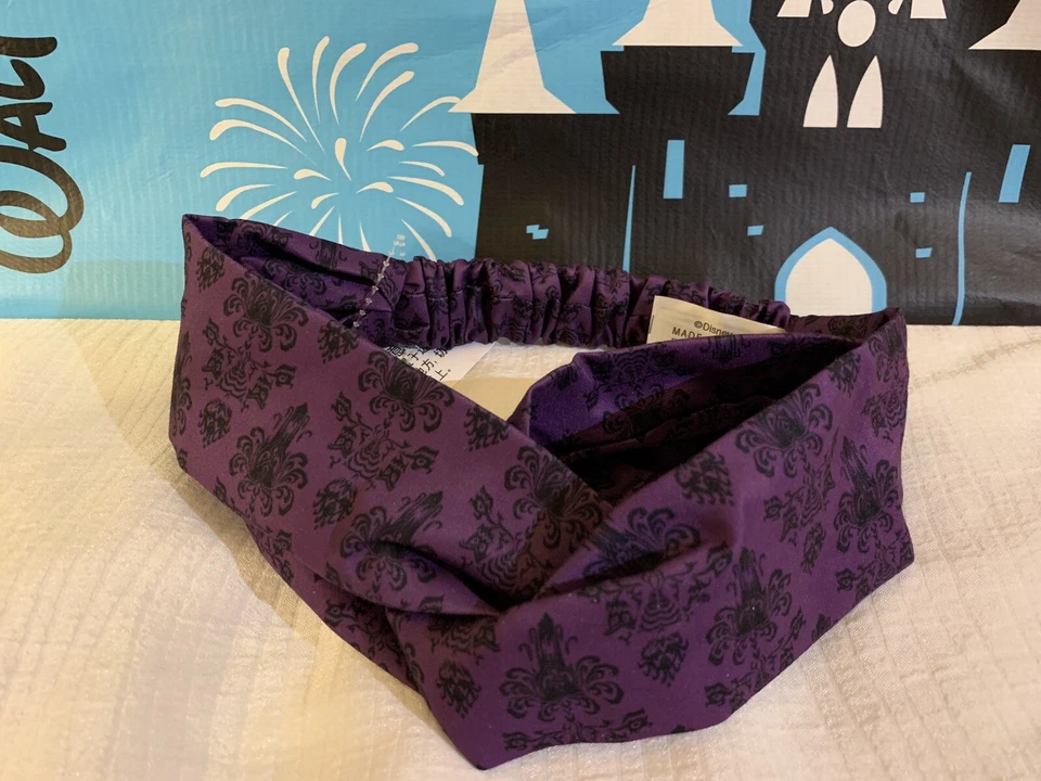 Diadema/envoltura para la cabeza de mansión embrujada de los parques de Disney Foto 1 de 2
