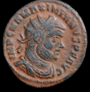 Maximianus Æ Antoninian Ancient Roman Imperial Coin (286-310 AD). #814 - Picture 1 of 3