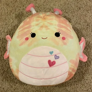 Squishmallow 16” Tie-Dye Balia the Butterfly Medium Large Plush Valentine Easter - Picture 1 of 5