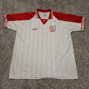 Vintage 90s Arsenal Premier FC Diadora Soccer Jersey Size XL - Bild 1 von 10
