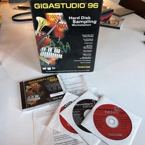 Station de travail d'échantillonnage Tascam Giga Studio 96 - avec boîte et clé CD, tous les extras rares - Photo 1/9