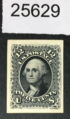 MOMEN: US # 69P4 PLATE PROOF ON CARD XF CAT. $30+ LOT #25629 - Image 1 of 2