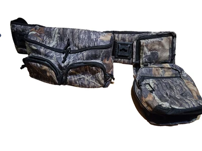 Cinturón táctico FIELDLINE camuflaje muchos bolsillos almacenamiento equipo de caza Foto 1 de 4