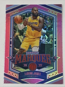 LeBron James 2021-22 Panini Chronicles Marquee Basketball #364 Pink Parallel - Picture 1 of 5